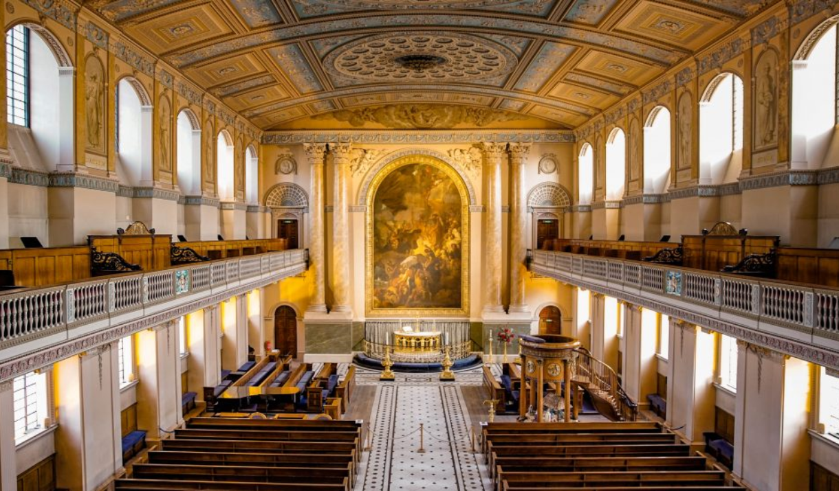The Chapel at the Old Royal Naval College in Greenwich